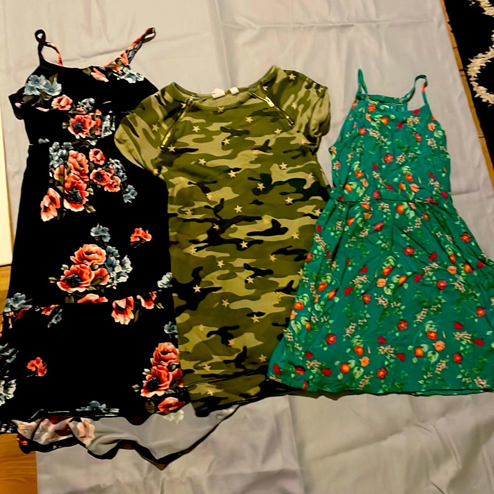 3 dresses for summer sizes 7 and 8